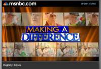 Making a Difference...NBC News