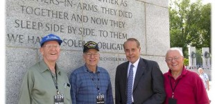 Brothers in Arms at World War II Memorial