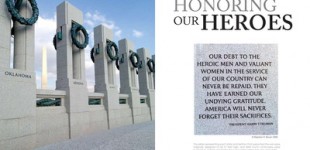The WWII Memorial:  Honoring Our Heroes