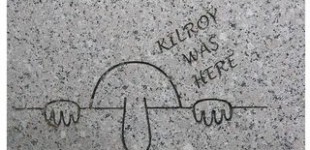 Kilroy Was Here Commemorative Stamp