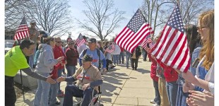 Honor Flights Rock the WWII Memorial